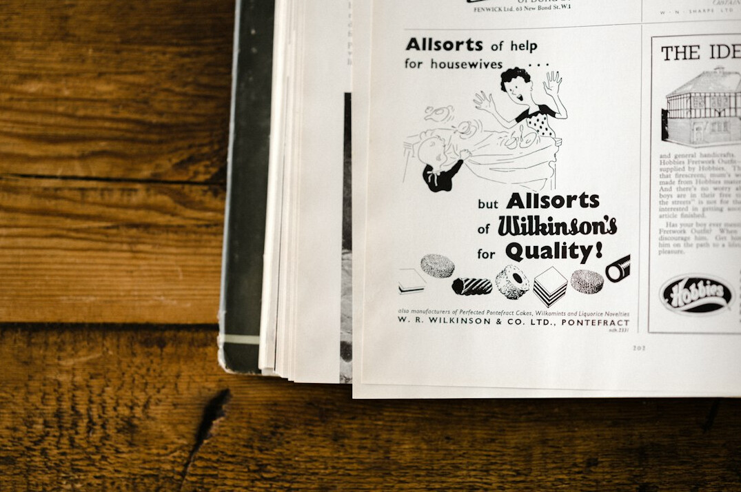 classic print ad