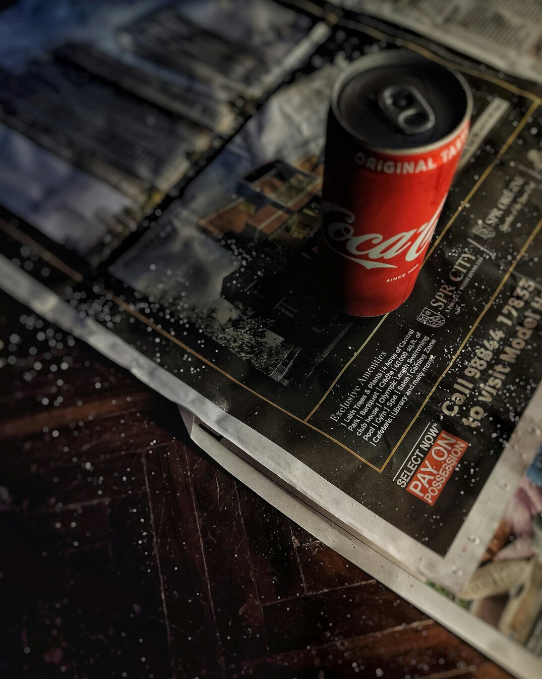 retro soda ad